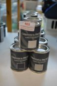 *12x Assorted Graham & Brown Paint Tester Pots