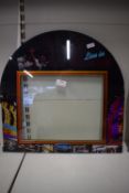 Cashino Elvis Live in Las Vegas Vintage Glass Fruit Machine Board