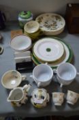 Pottery Plates and Dishes etc.