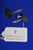 Pair of Sterling Silver Hallmarked Cufflinks