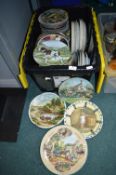 50+ Decorative Wall Plates Including Royal Doulton etc.