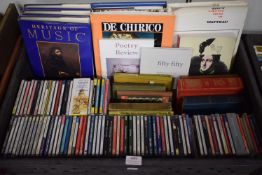 Quantity of CDs and Books (crate not included)