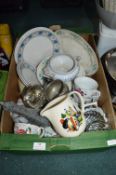 Vintage Pottery and Plated Ware, etc.