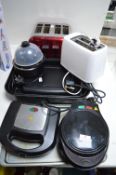 Kitchenware Including Toasters, Sandwich Makers, etc.