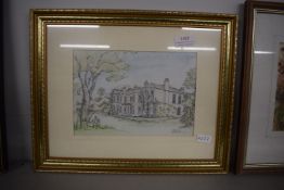 Gilt Framed Original Artwork (signature indistinct)