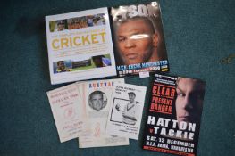 Assorted Sports Books and Programs