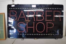 Barber Shop Light up Sign (AF)