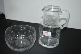 Water Jug Set plus Bowl