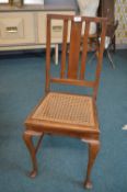 Berger Seated Dining Chair on Cabriole Legs