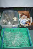 3x Boxes of Pottery and Glassware