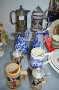 German Steins, etc.