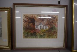 Original Framed Watercolour by J. Barry Whiting