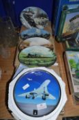 Wall Plates Including Concorde and British Steam Trains etc.
