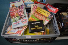 Hull Kingston Rovers Rugby Programs etc.