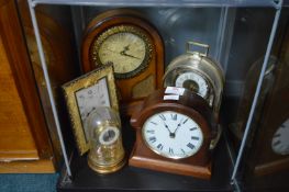 5x Assorted Clocks