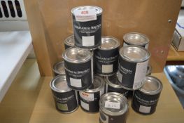 *16x Assorted Graham & Brown Paint Tester Pots