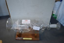 Glass Ship in a Bottle