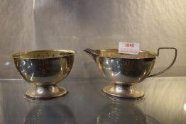 2x Silver Plated Serving Bowls