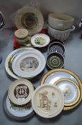 Hornsea Pottery, Decorative Plates and Dishes, etc.