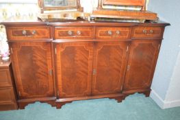 Inlaid Breakfront Sideboard
