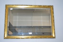 Gilt Framed Bevelled Edge Mirror