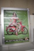 Vintage Framed Poster for CMS Parts for a Better Ride
