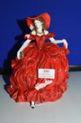 Large Coalport Figurine “Scarlet”