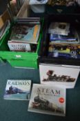 2x Boxes of Railway Books