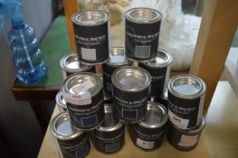 *16x Assorted Graham & Brown Paint Tester Pots