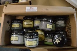 *14x Assorted Little Green Paint Tester Pots