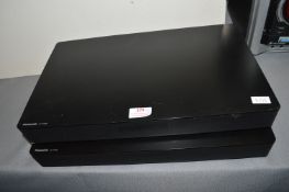 2x Panasonic SC-HTE80 Home Teater Speakers