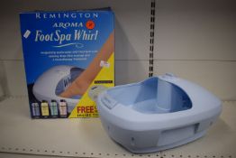 Remington Aroma Foot Spa Whirl Footbath