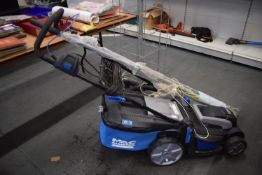 MacAllister Electric Lawnmower, and a Rotary Clothes Airer