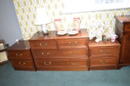 G-Plan Two over Three Chest, and a Pair of Bedside Cabinets