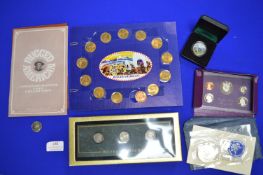 US 1984 Proof Coin Set plus Commemorative Coins