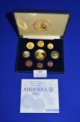 Andorra 2003 Euro Collection Coin Set