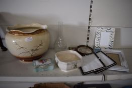 Quantity of Pottery Items and Photo Frames (some AF)