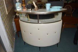 Retro Semicircular Drinks Bar