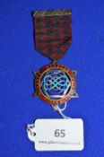 Silver Masonic Chapter’s Jewel - Hallmarked London 1885, ~12g