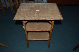 Victorian Bamboo Side Table