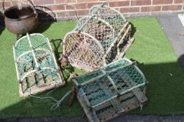 3x Lobster Pots