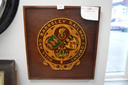 Hull & Barnsley Railway Company Coat of Arms 1880