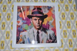 Abstract Ghibli Print Portrait of Frank Sinatra No.10 of 10