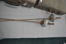 Pair of Vintage Fencing Foils