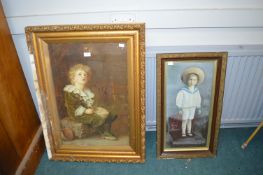 Framed Pear’s Bubble Print plus One Other