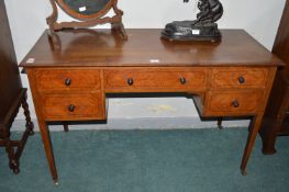 Edwardian Inlaid Mahogany Writing Desk