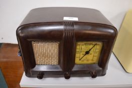 1950’s Noble Bakelite Valve Radio