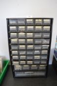 Collectors Cabinet Containing Metal Detecting Finds Roman to Victorian