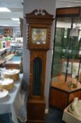 Oak Cased Granddaughter Clock