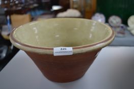 Small Terracotta Glazed Pancheon